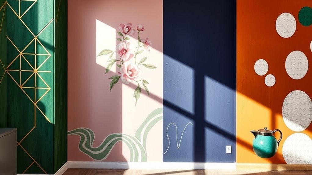 accent wall painting ideas