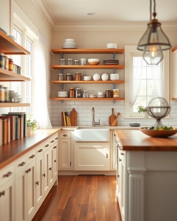 accessible and decorative shelving