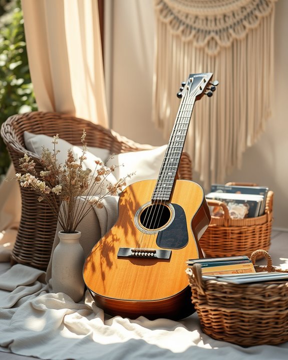 acoustic vibes for baby shower