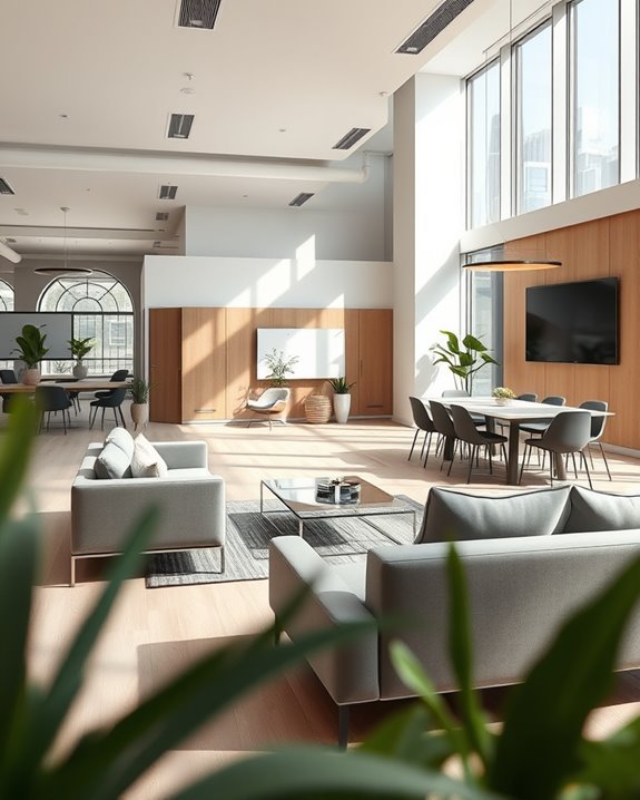 adaptable versatile workspace design