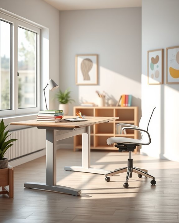 adjustable desks for growth