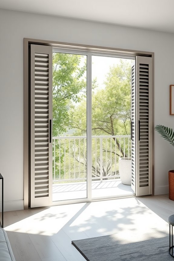 adjustable louvers for versatility