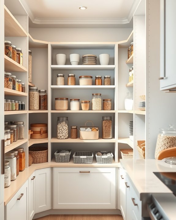 adjustable shelving for organization