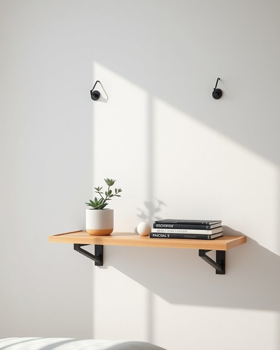 adjustable stylish bedside storage