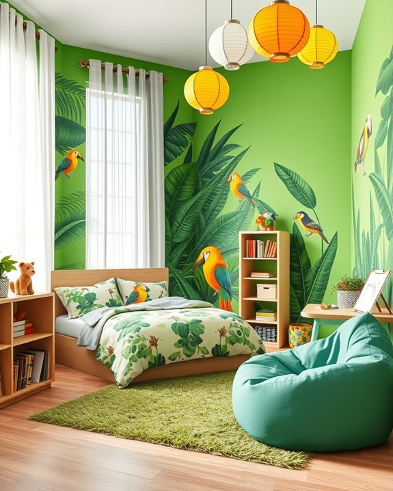 adventure filled jungle decor