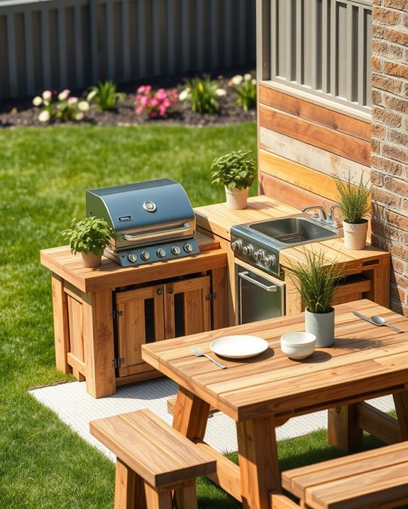 affordable outdoor kitchen ideas
