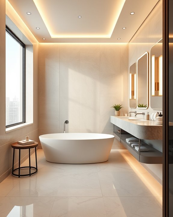 ambient lighting for comfort