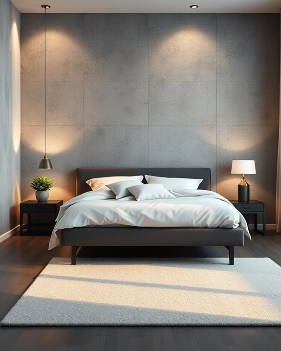 ambient lighting for concrete
