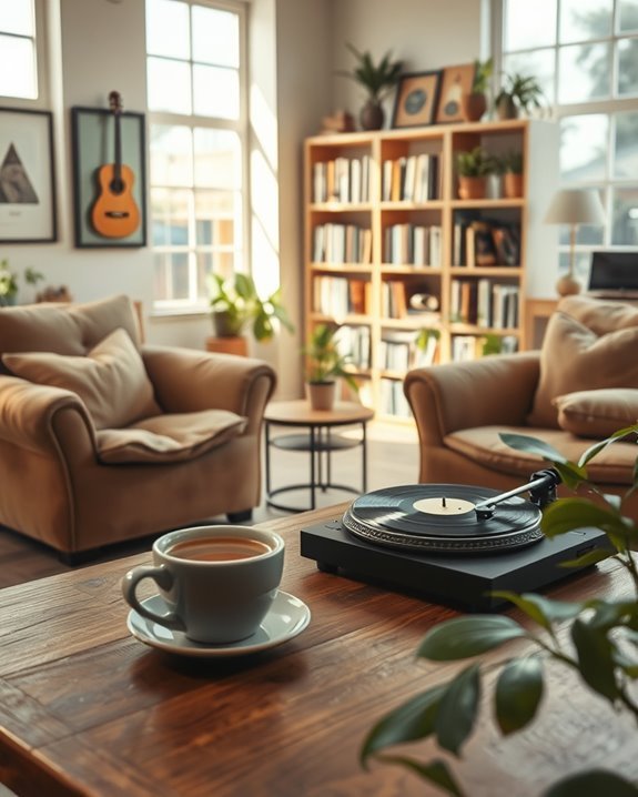 ambient music enhances atmosphere
