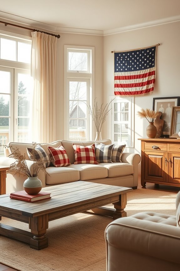americana decor enhances interiors