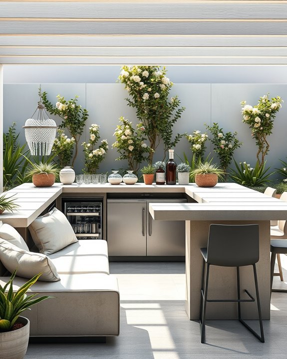 ample outdoor seating solution