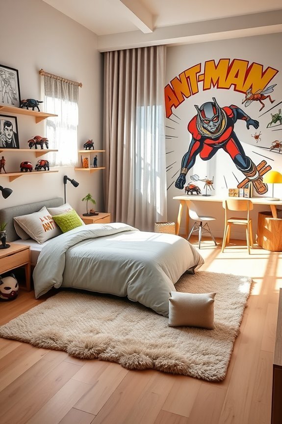 ant man themed room decor