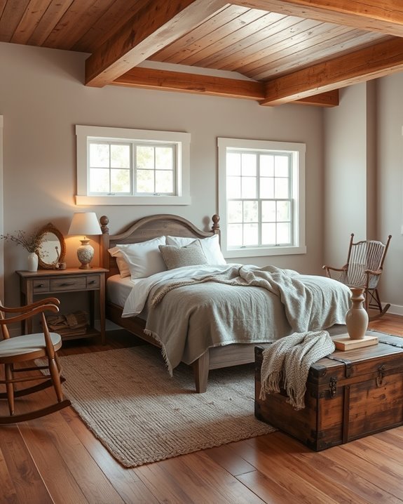 antique accents enhance charm