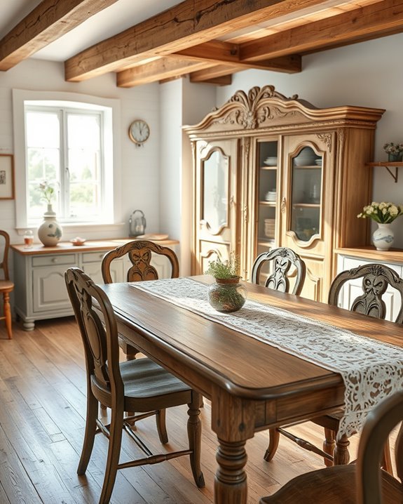 antique french kitchen elegance