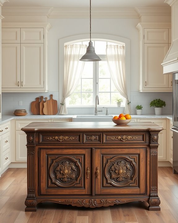 antique furniture kitchen islands