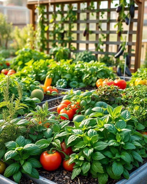 aromatic herbs enhance vegetables