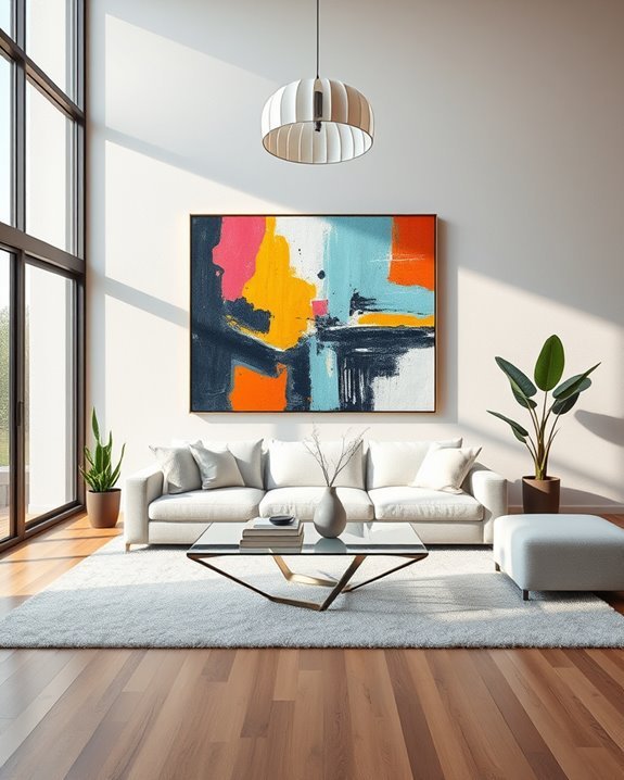 art enhances architectural features