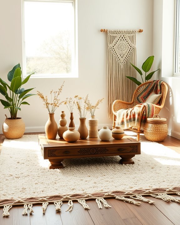 artisan crafted boho decor