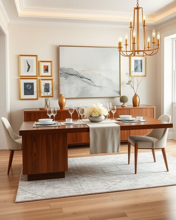 artistic ambiance for buffets