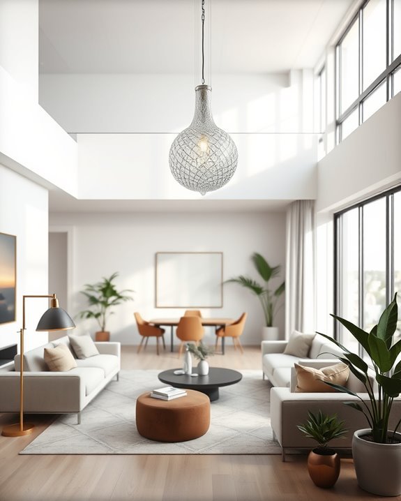 artistic ambiance through lighting