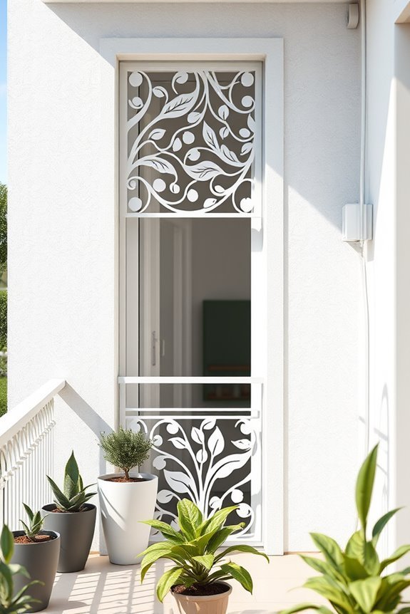 artistic balcony grill designs