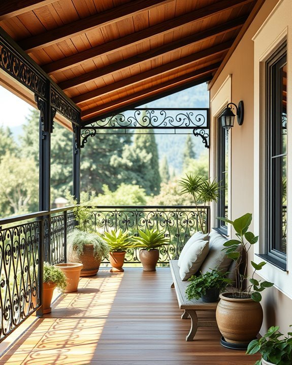 artistic balcony railing designs