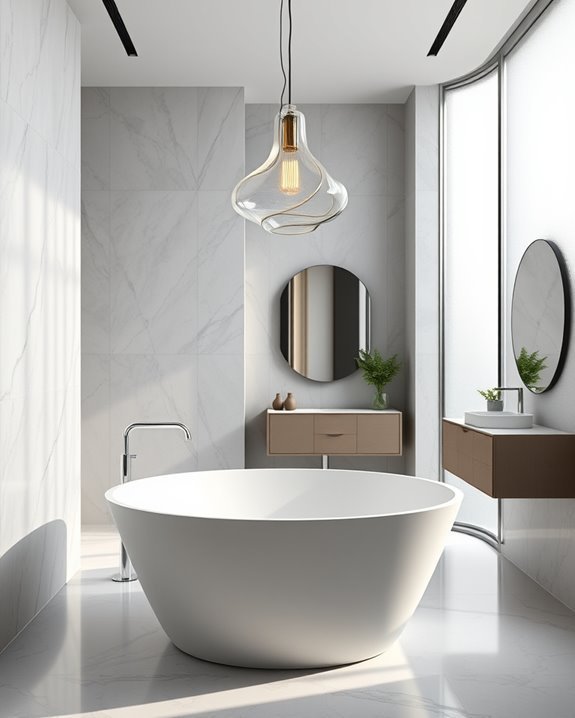 artistic bathroom lighting fixtures