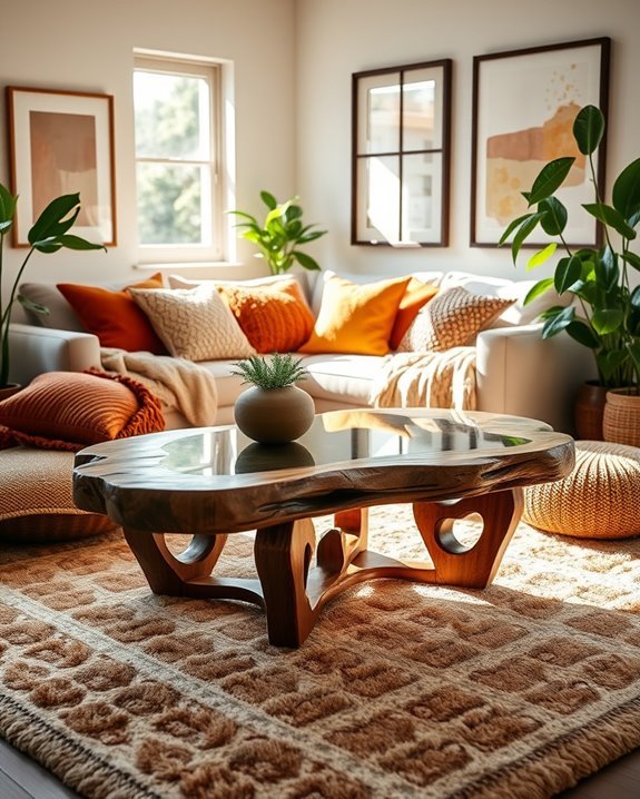 artistic boho coffee tables