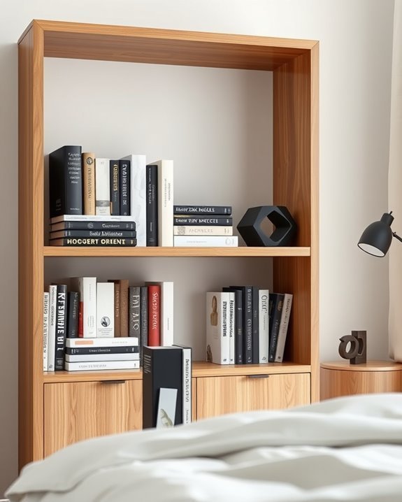 artistic bookends enhance decor