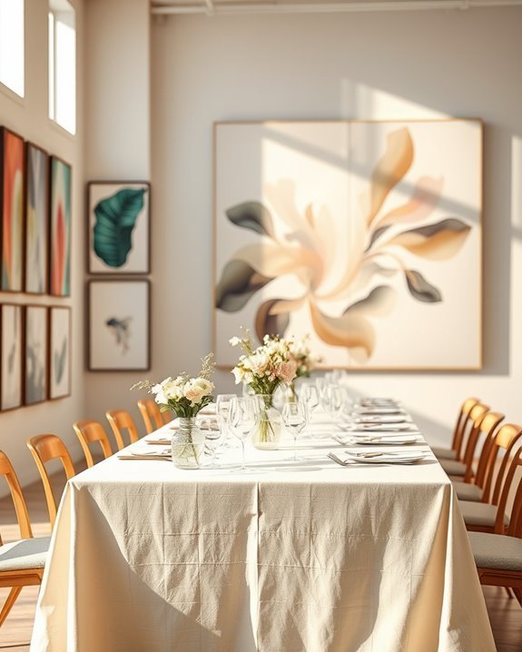 artistic bridal shower experience