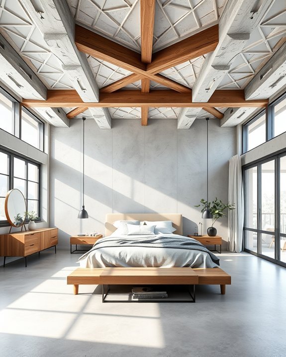 artistic ceiling installations enhance aesthetics