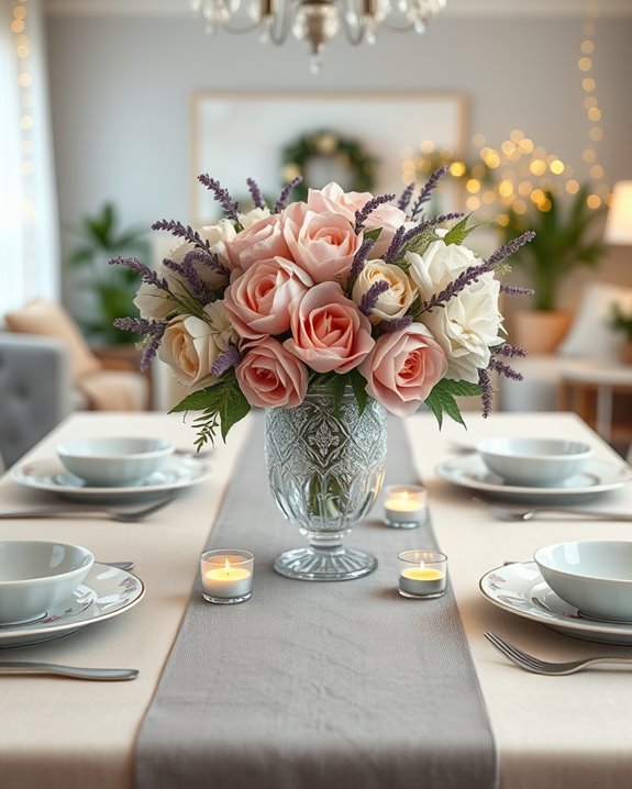 artistic centerpieces for anniversaries