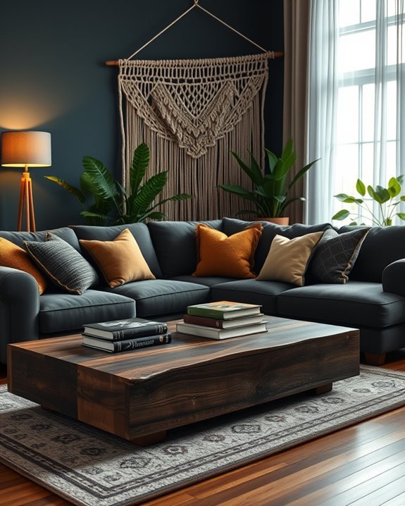 artistic coffee table decor