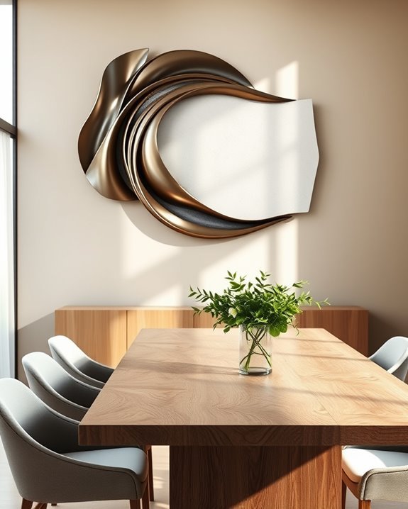 artistic dining wall sculptures