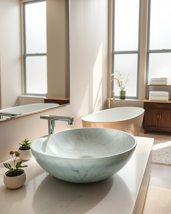 artistic eco friendly vessel sinks