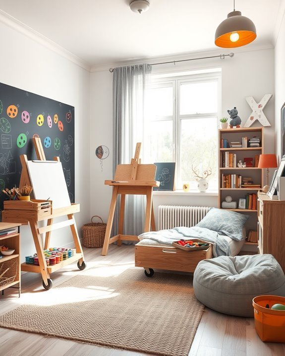 artistic expression in bedrooms