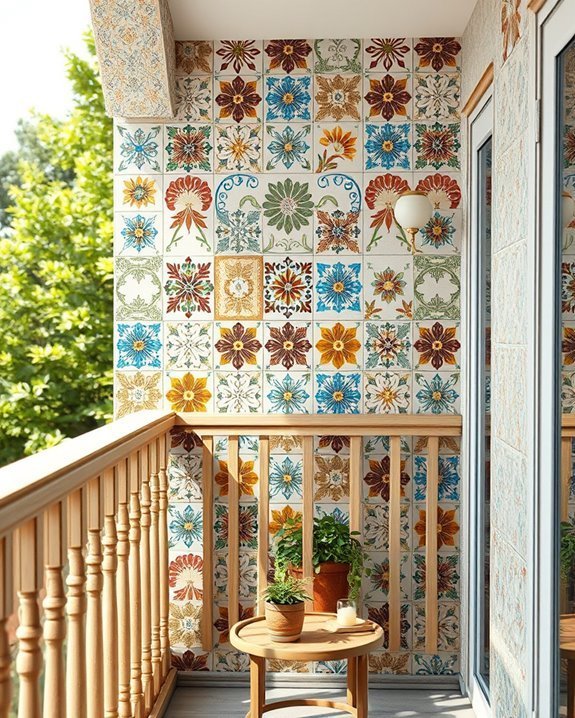 artistic flair for balconies
