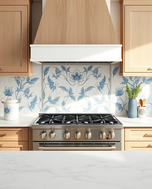 artistic kitchen backsplash designs