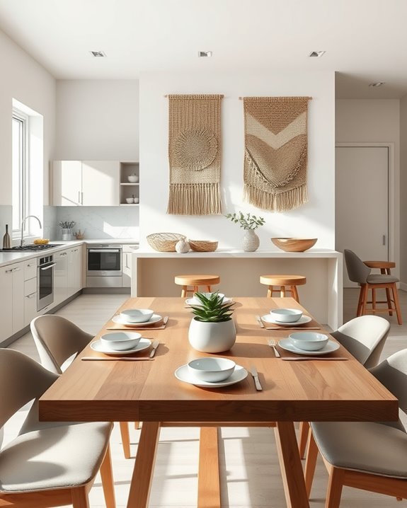 artistic kitchen wall decor