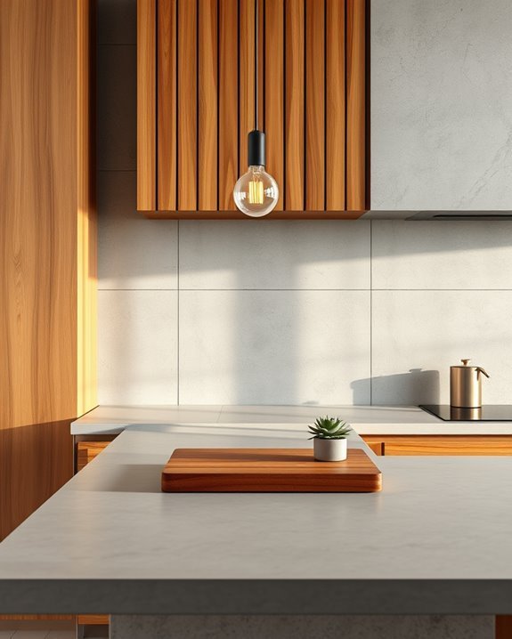 artistic kitchen wall design