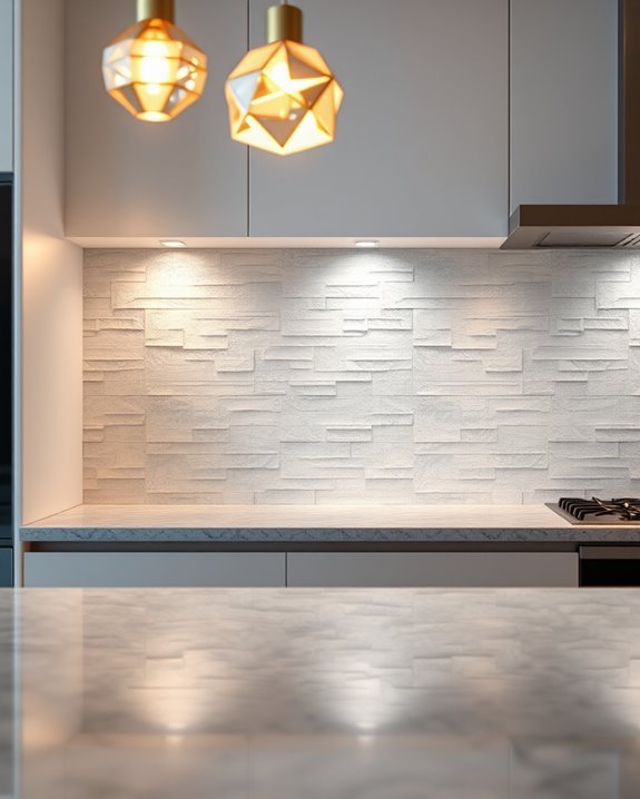 artistic led kitchen lighting