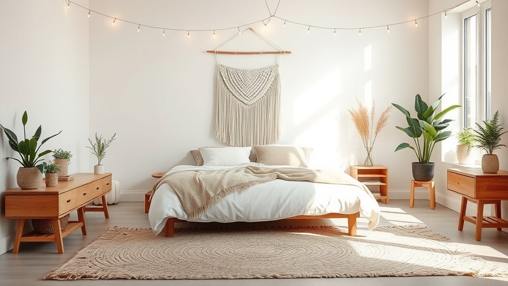 artistic minimalist bedroom designs
