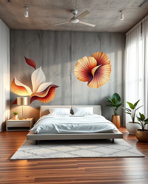 artistic murals for bedrooms