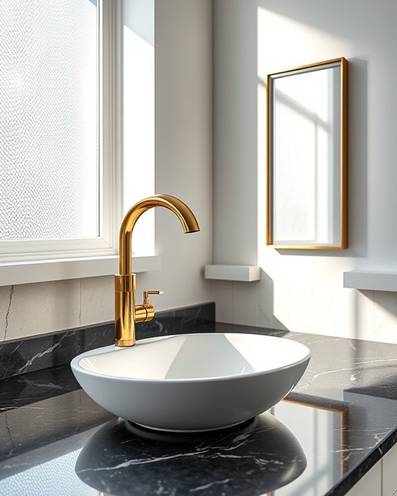 artistic statement bathroom faucets