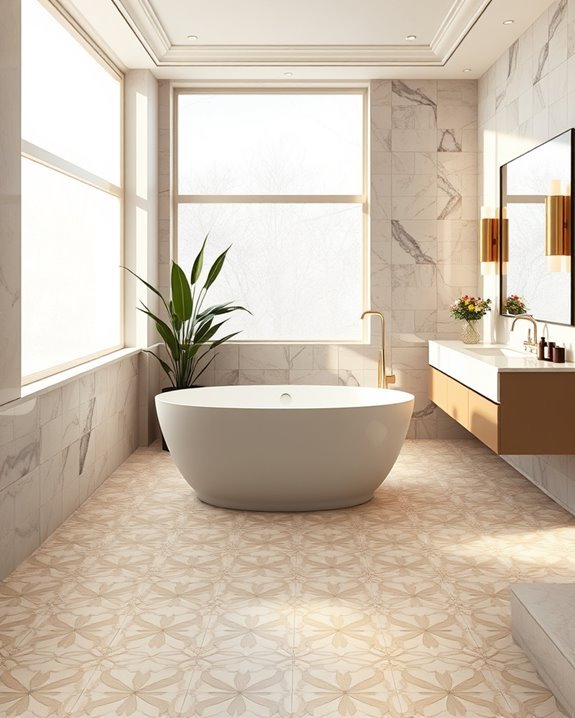 artistic tile pattern transformation