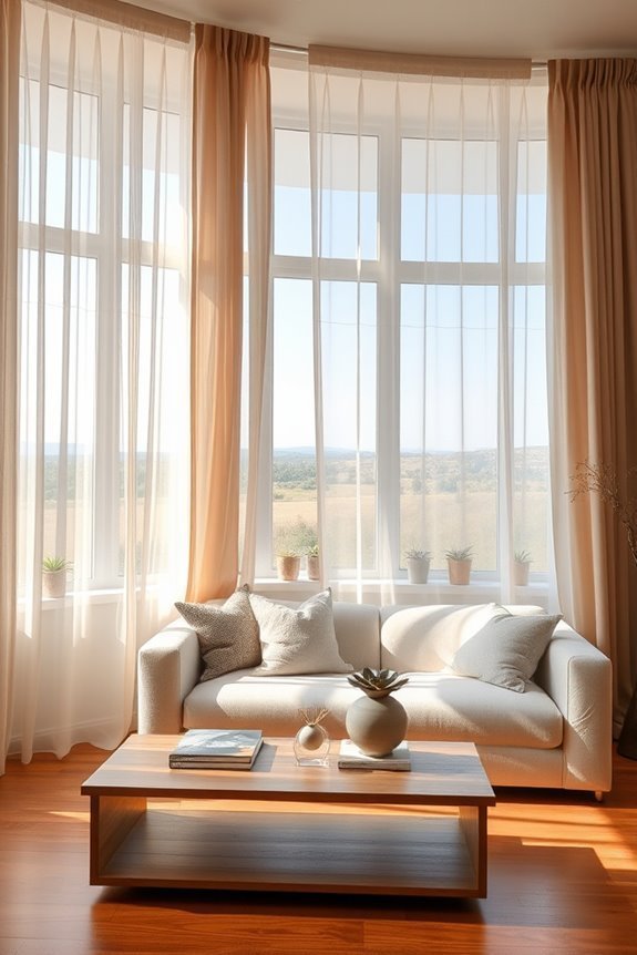 artistic window treatment styles
