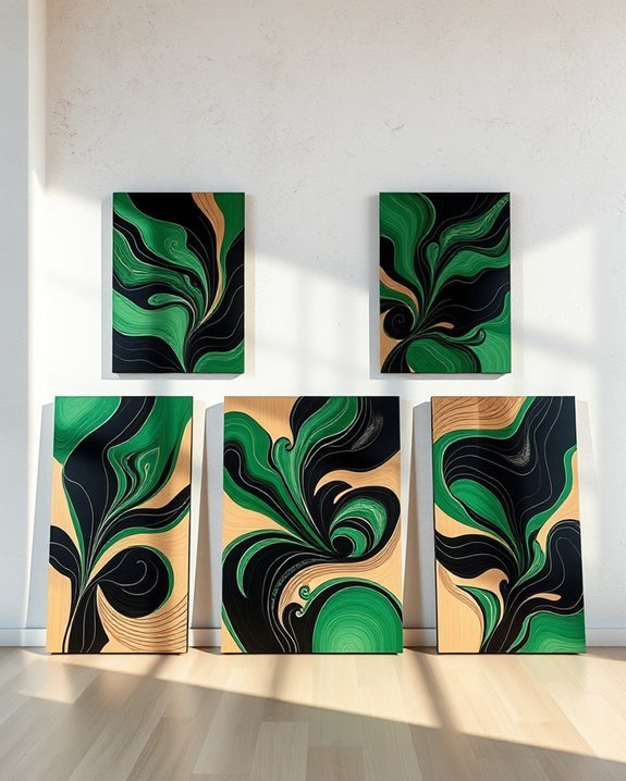 artistic wooden wall decor