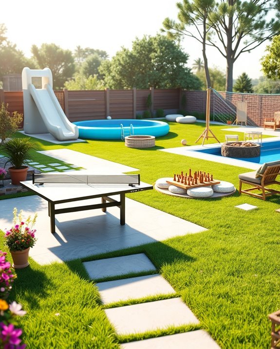 backyard fun and games