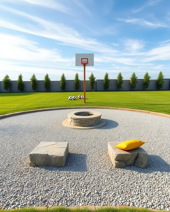 backyard sports area setup