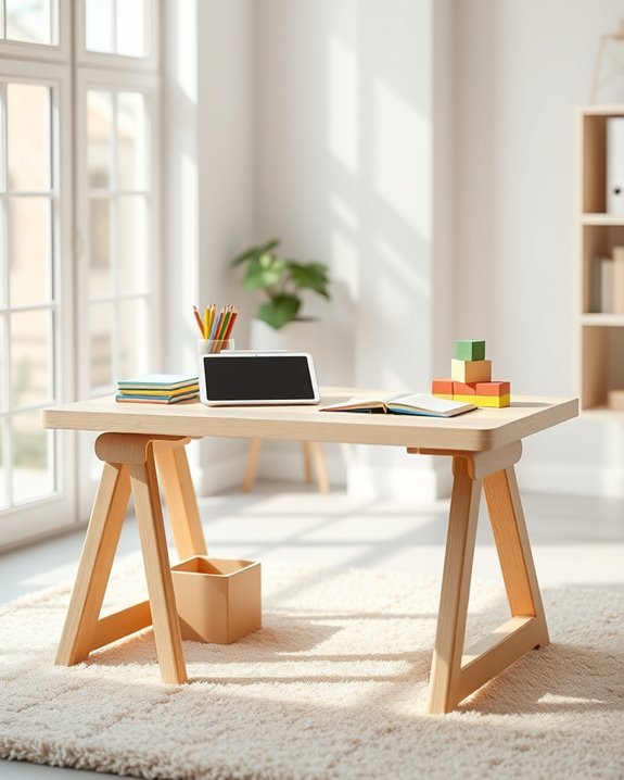 balanced study play space